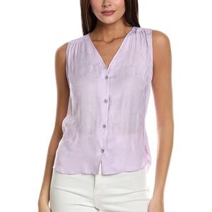 CAbi Lavender Sleeveless Blouse Size XS